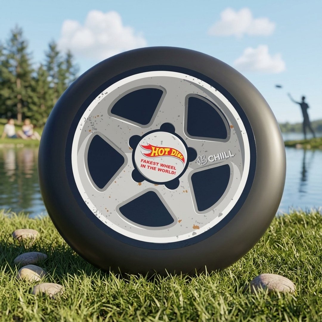 CHIILL Hot Disc - The Fakest Wheel 飞碟飞盘 - 运动/健身用品 - 塑料 白色