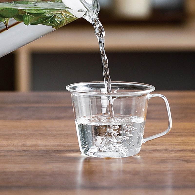 【限量绝版品】日本霜山 高透耐冷热玻璃水杯-200ml-2入 - 玻璃杯 - 玻璃 透明