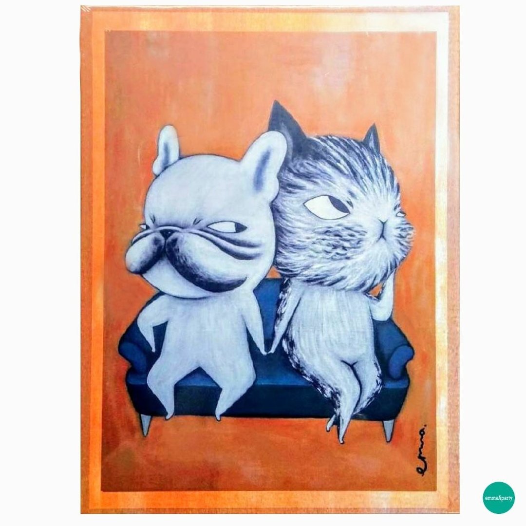 emmaAparty插画拼图:暧昧暧昧(520片) - 拼图 - 纸 