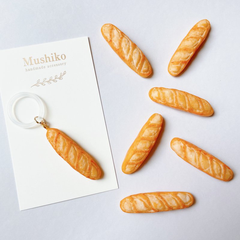 Umbrella marker French bread - 其他 - 粘土 咖啡色