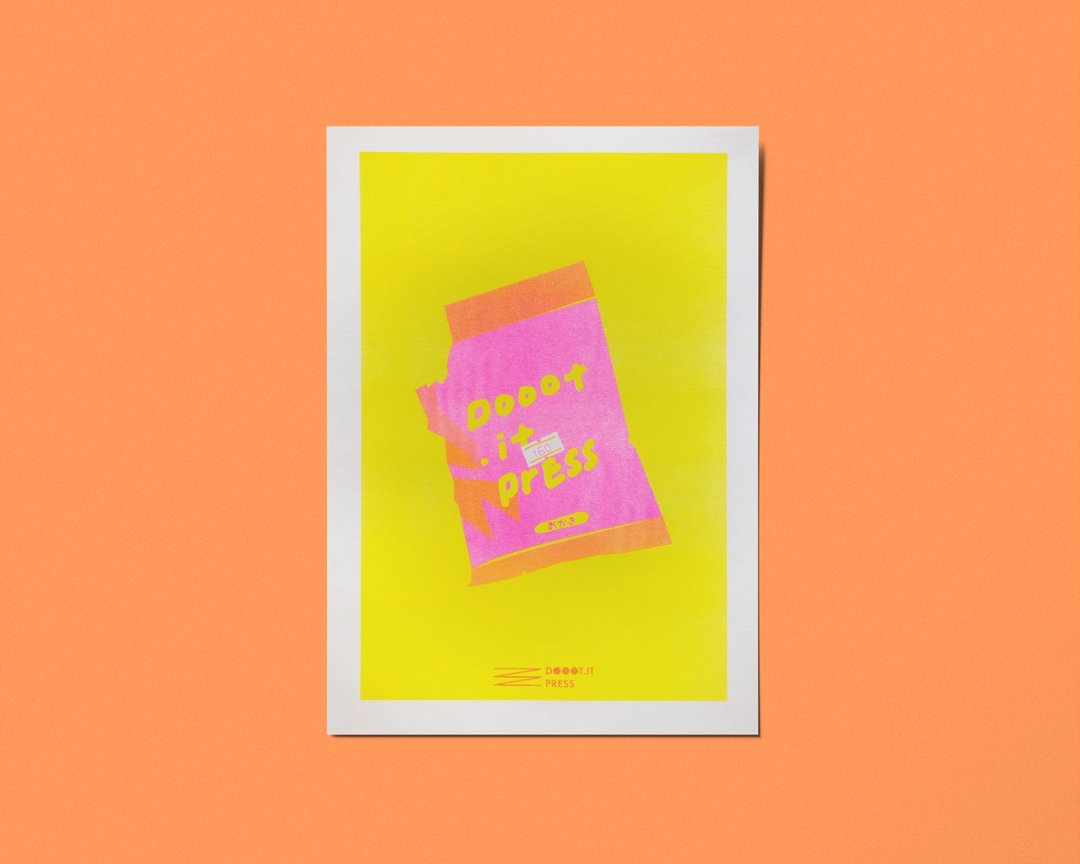 \ 完美的空气比例 / RISO 双色海报 - 海报/装饰画/版画 - 纸 