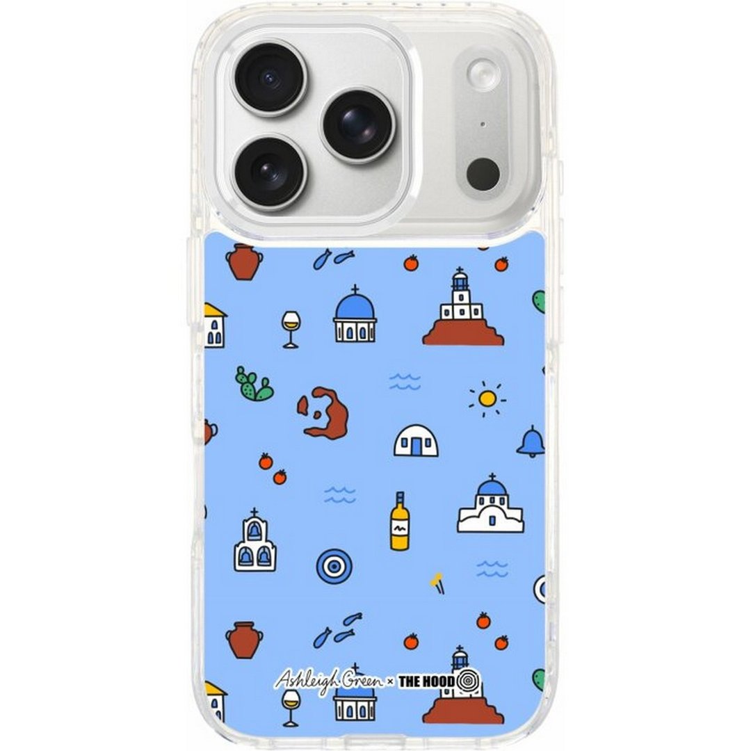 圣托里尼岛 iPhone17 Pro Max / Air 透明/磁吸磁换式手机殻 - 手机壳/手机套 - 塑料 多色