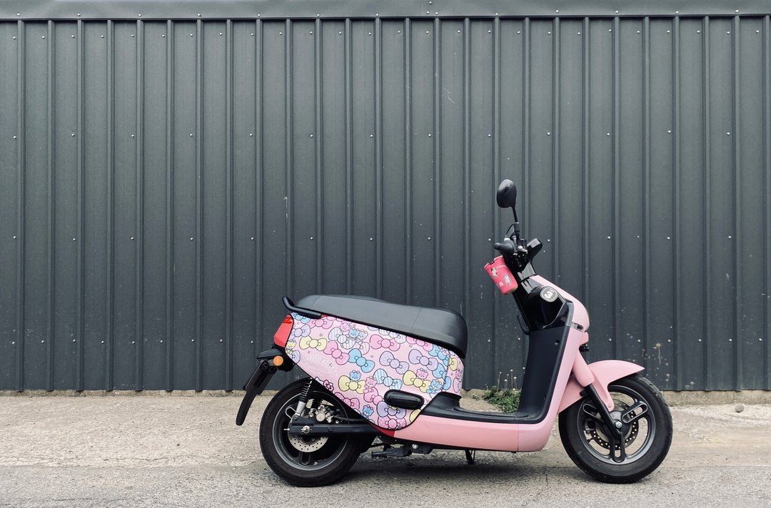 BLR Gogoro VIVA MIX 系列 车身造型保护套 KITTY 防刮车套 K17 - 其他 - 聚酯纤维 粉红色
