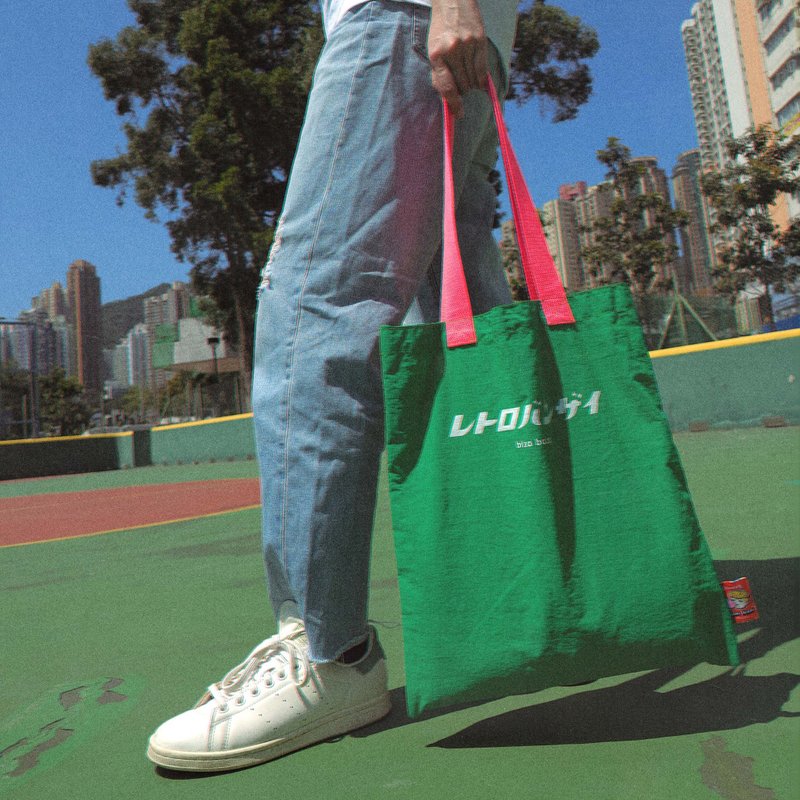 Retro Banzai 怀旧万岁系列 - 便携透气单肩尼龙袋 - 侧背包/斜挎包 - 尼龙 多色