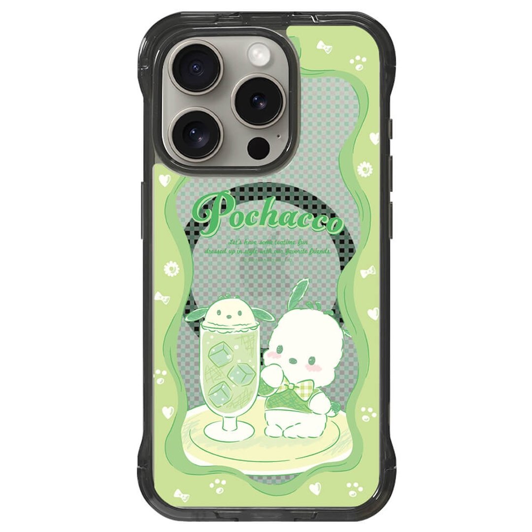 帕恰狗 沁凉苏打水懒人支架【磁吸透黑】iPhone 16 15 14 Pro Max - 手机壳/手机套 - 其他材质 透明