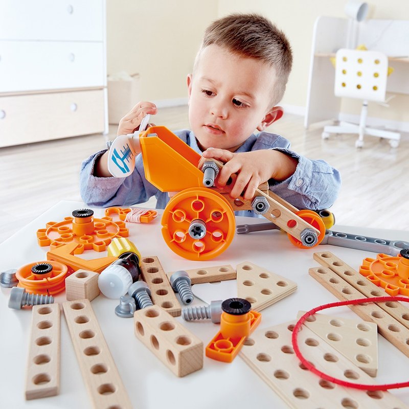 【礼物】德国Hape 科学物理实验进阶套组 (STEAM) - 玩具/玩偶 - 其他材质 金色