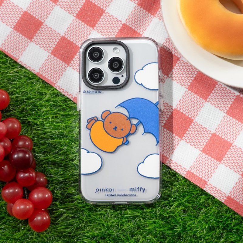 【Pinkoi x miffy70周年】Clear透明防摔手机壳-波波飞了 - 手机壳/手机套 - 塑料 透明
