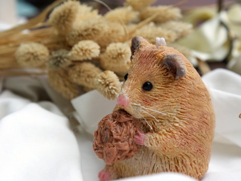 黄金鼠蜡烛订制 - 蜡烛/烛台 - 蜡 