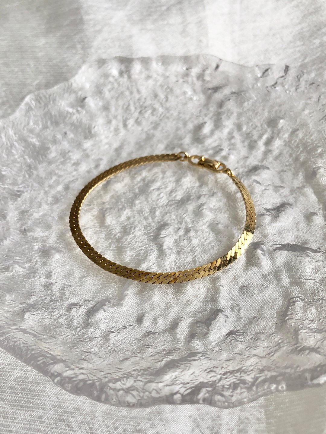 【 日本直送 名牌中古包 】Christian Dior 迪奥 手链 金色 vintage 古董 jmr7w6 - 手链/手环 - 其他材质 金色