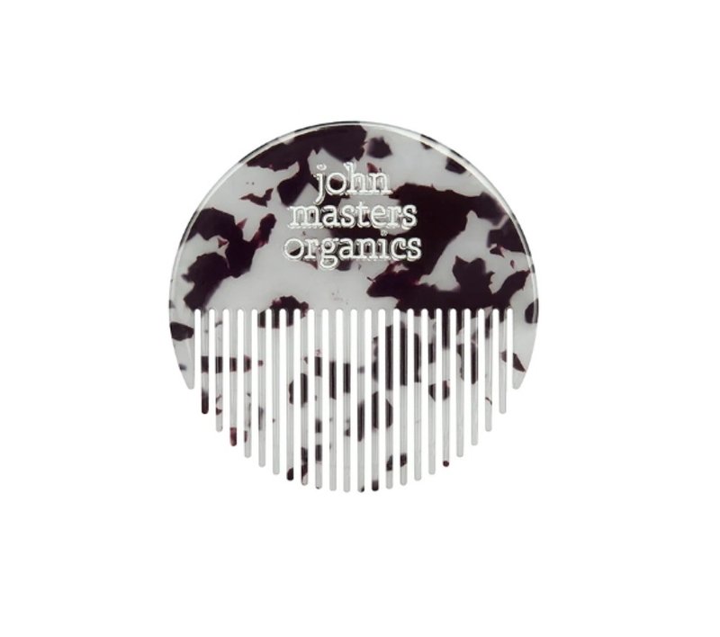 John Masters Organics 圆形迷你梳-大地 - 彩妆刷具/镜子/梳子 - 浓缩/萃取物 咖啡色