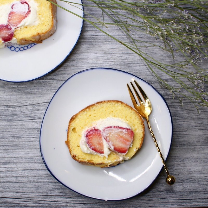 恋莓鲜乳卷 - 咸派/甜派 - 新鲜食材 红色