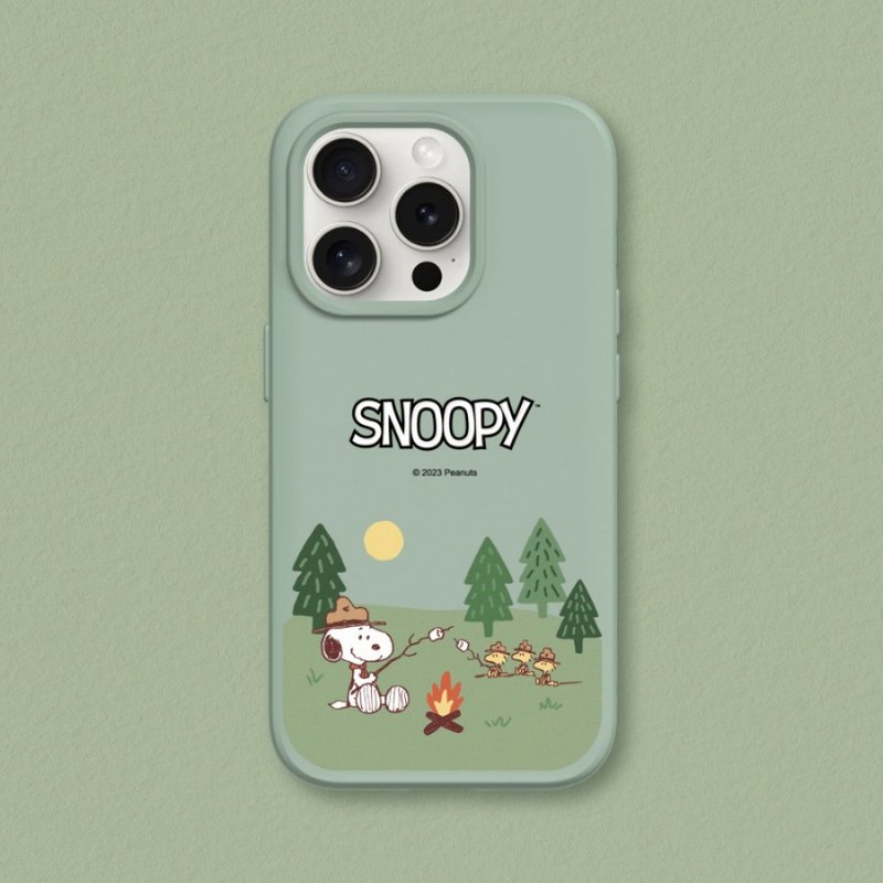 SolidX强化吸震缓冲防摔手机壳∣Snoopy史努比/露营趣 for iPhone - 手机壳/手机套 - 塑料 多色