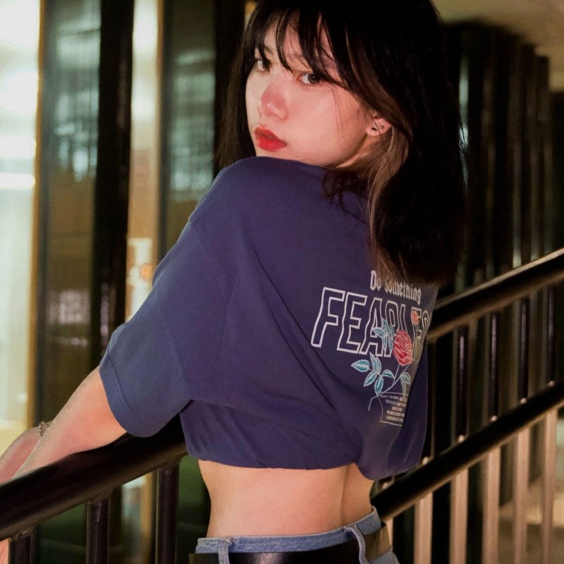 【CREEPS】Fearless 宽松重磅印花T恤 210g - 男装上衣/T 恤 - 棉．麻 多色