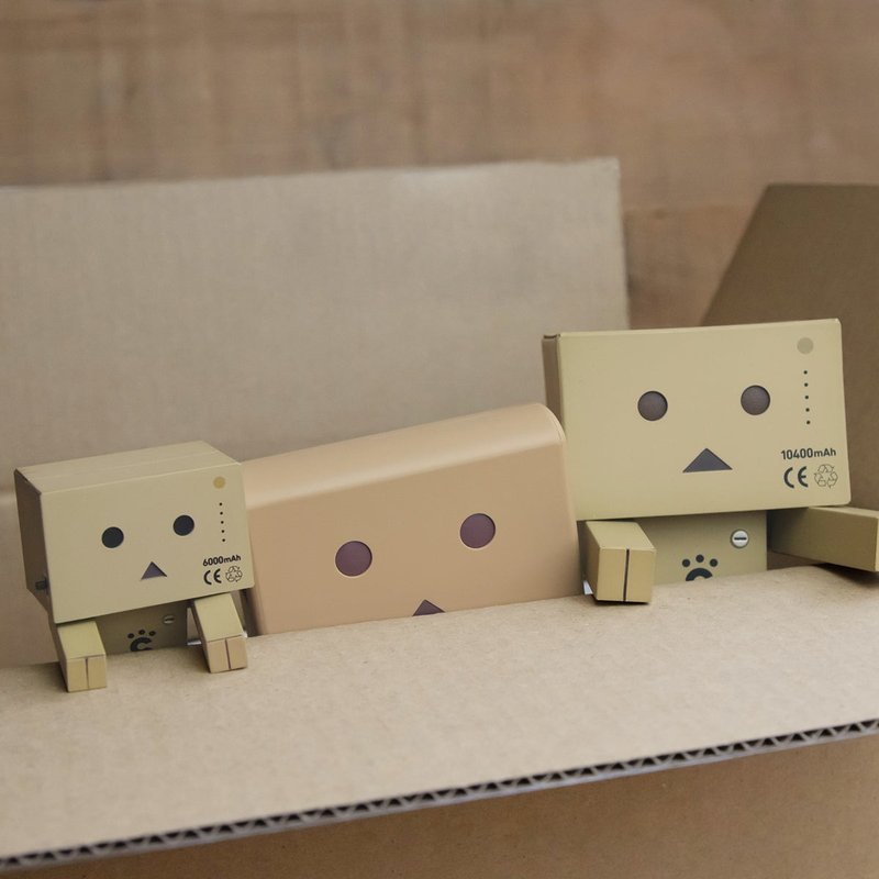 cheero Pocheri 迷你阿愣 Danboard 10000mAh PD/PPS快充行动电源 - 充电宝/传输线 - 塑料 卡其色