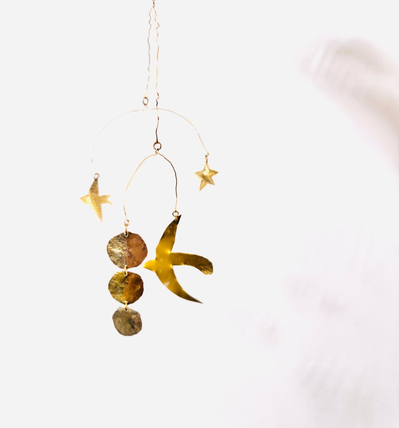 文青风 平衡吊饰 空间风铃 体验课 - 金工/饰品 - 铜/黄铜 