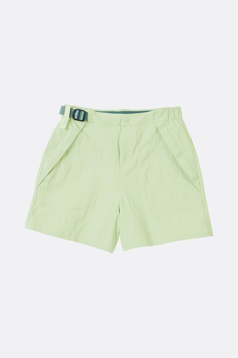 【Rab】Women's Harpur Shorts 女 鼠尾草 - 女装运动裤 - 聚酯纤维 绿色