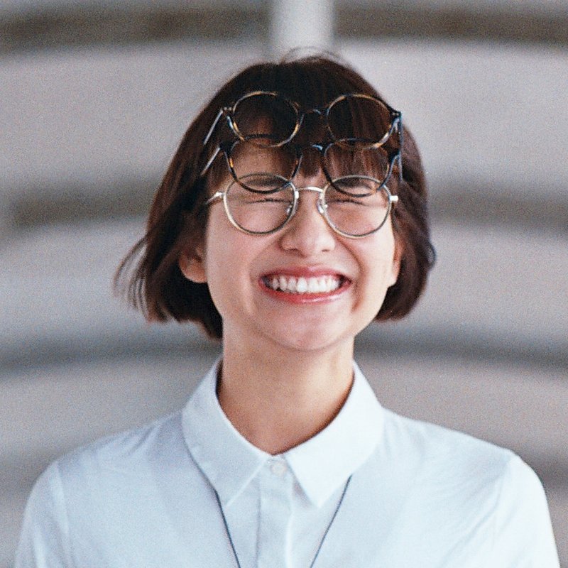 手工板材 复古圆眼镜框 - 眼镜/眼镜框 - 其他金属 多色