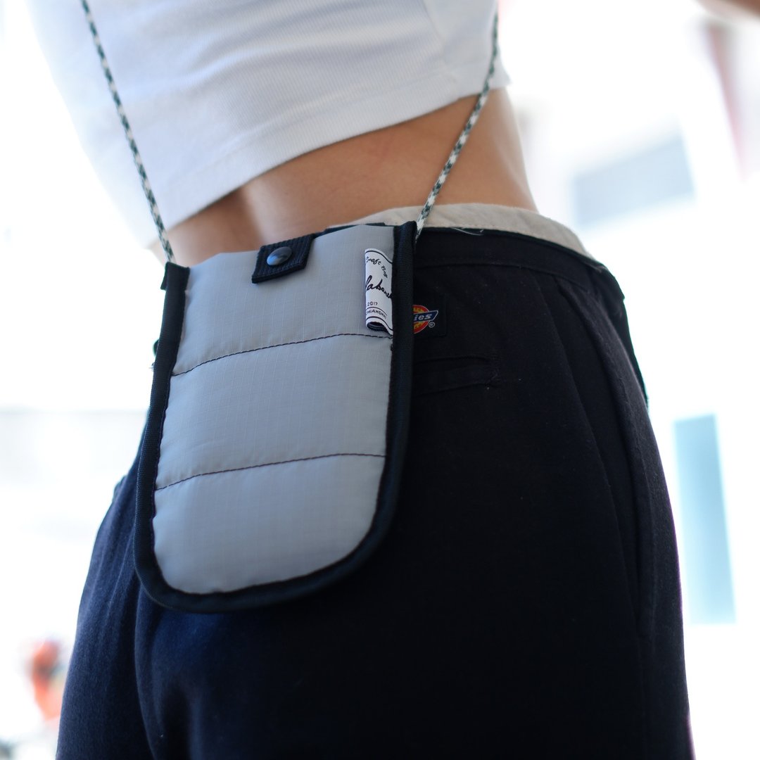 Collon crossbodybag / Grey - 侧背包/斜挎包 - 海绵 多色