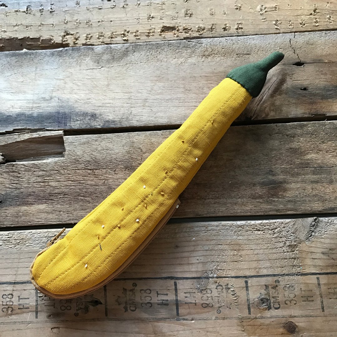 黄节瓜/餐具袋 - 收纳用品 - 棉 黄色