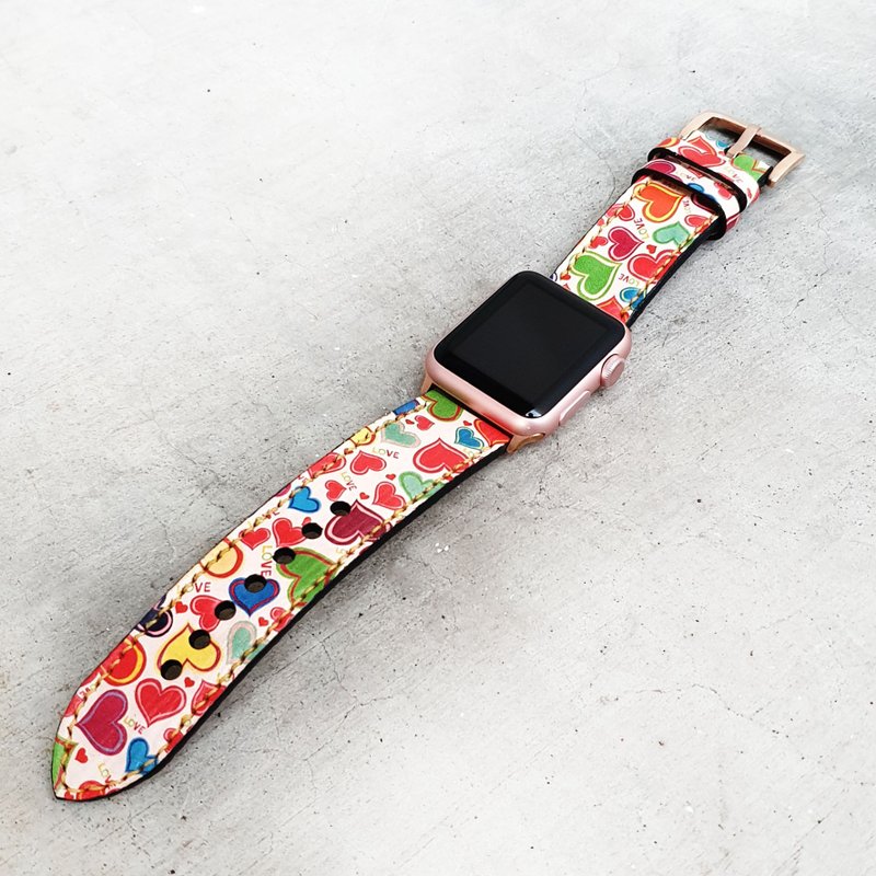 Apple Watch皮革表带38毫米42毫米40毫米44毫米 - 表带 - 真皮 多色