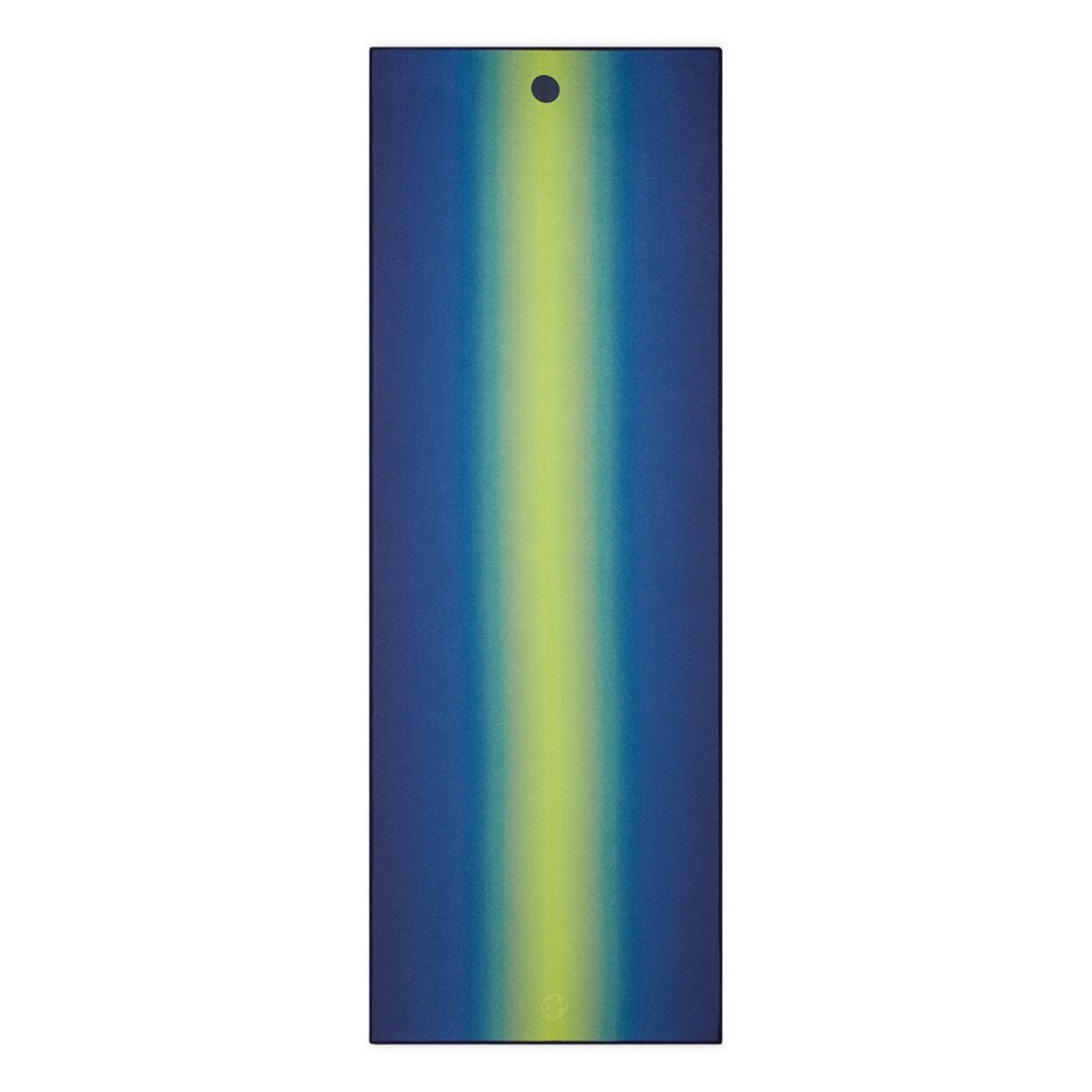 【Manduka】Yogitoes 2.0 瑜珈铺巾 - Emerald Array (湿止滑) - 运动配件 - 其他材质 多色