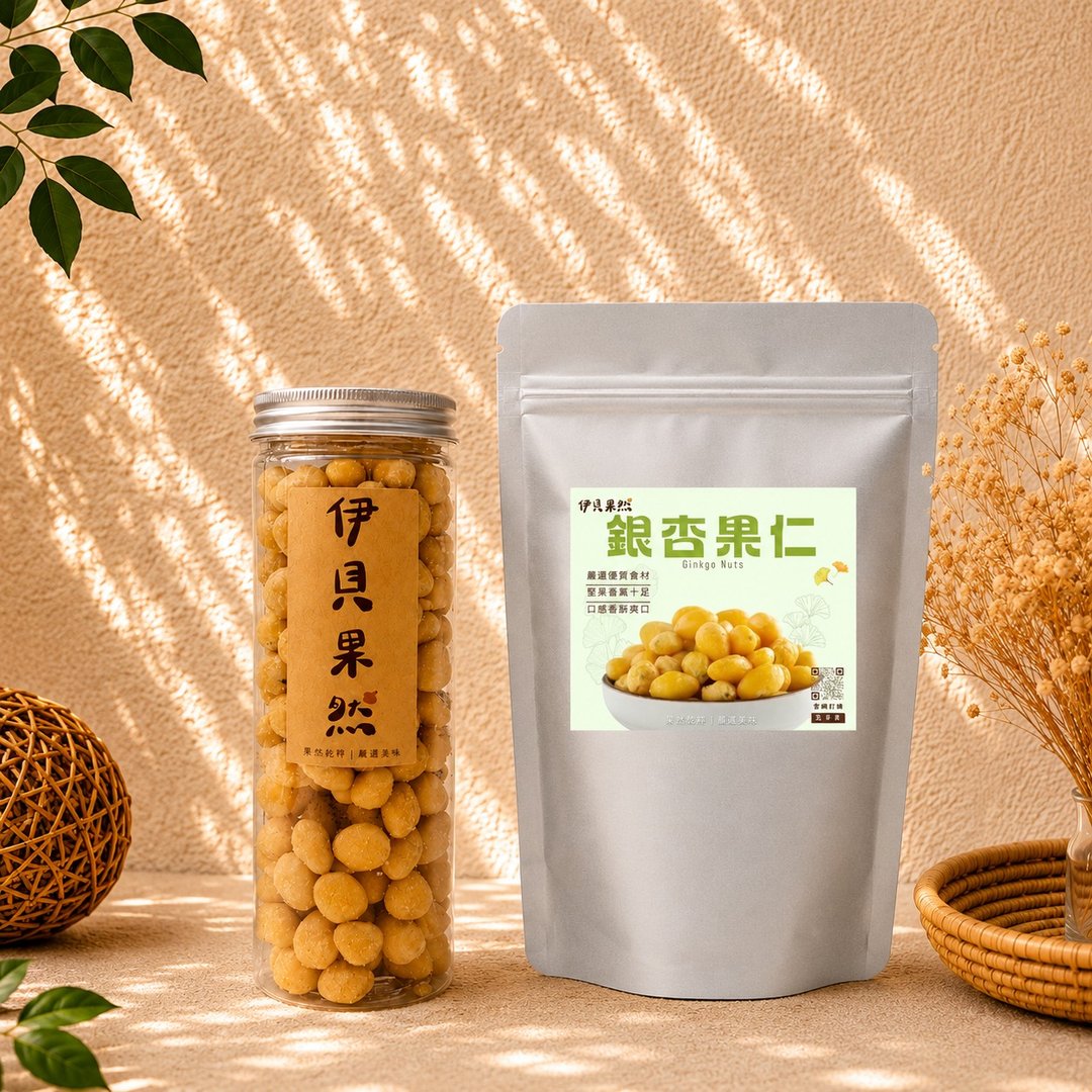 【伊贝果然】银杏果仁 - 零食/点心 - 防水材质 