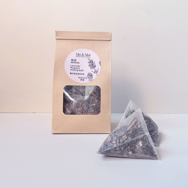 茉苜 Mo & Moi  薰衣草抹草沐浴补充包  6入  放松 助眠 - 香薰/精油/线香 - 植物．花 紫色