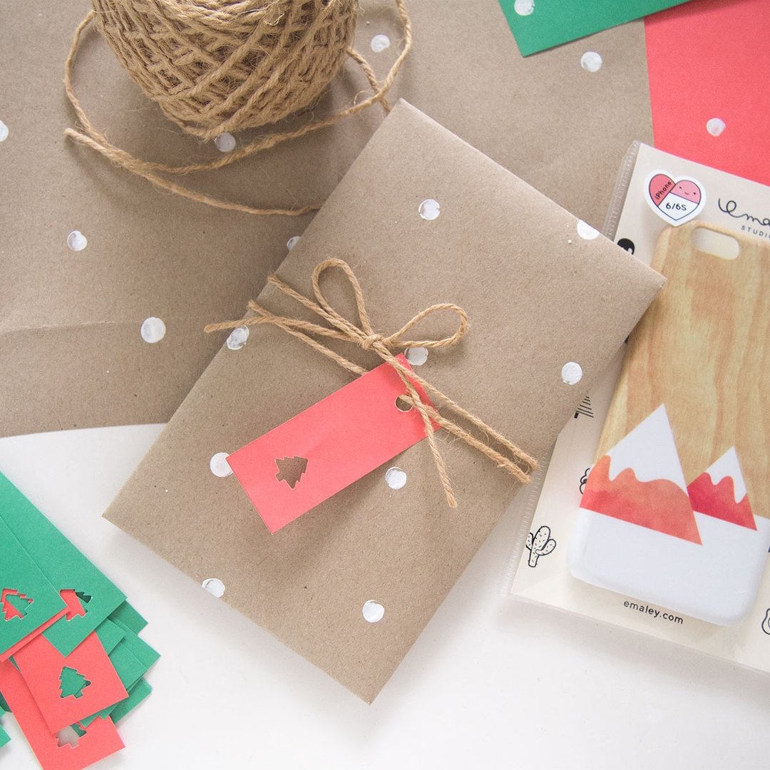 Free Gift Wrapping (Nov 22 to Dec 25) - 包装材料 - 纸 咖啡色