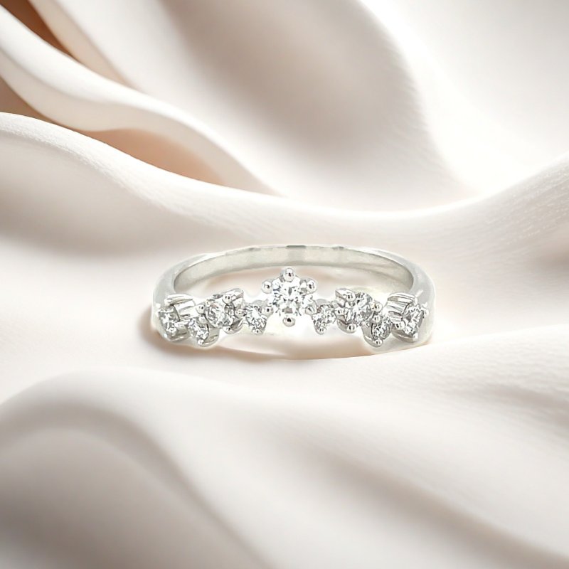 不规则设计款线戒 - 戒指 - 贵金属 