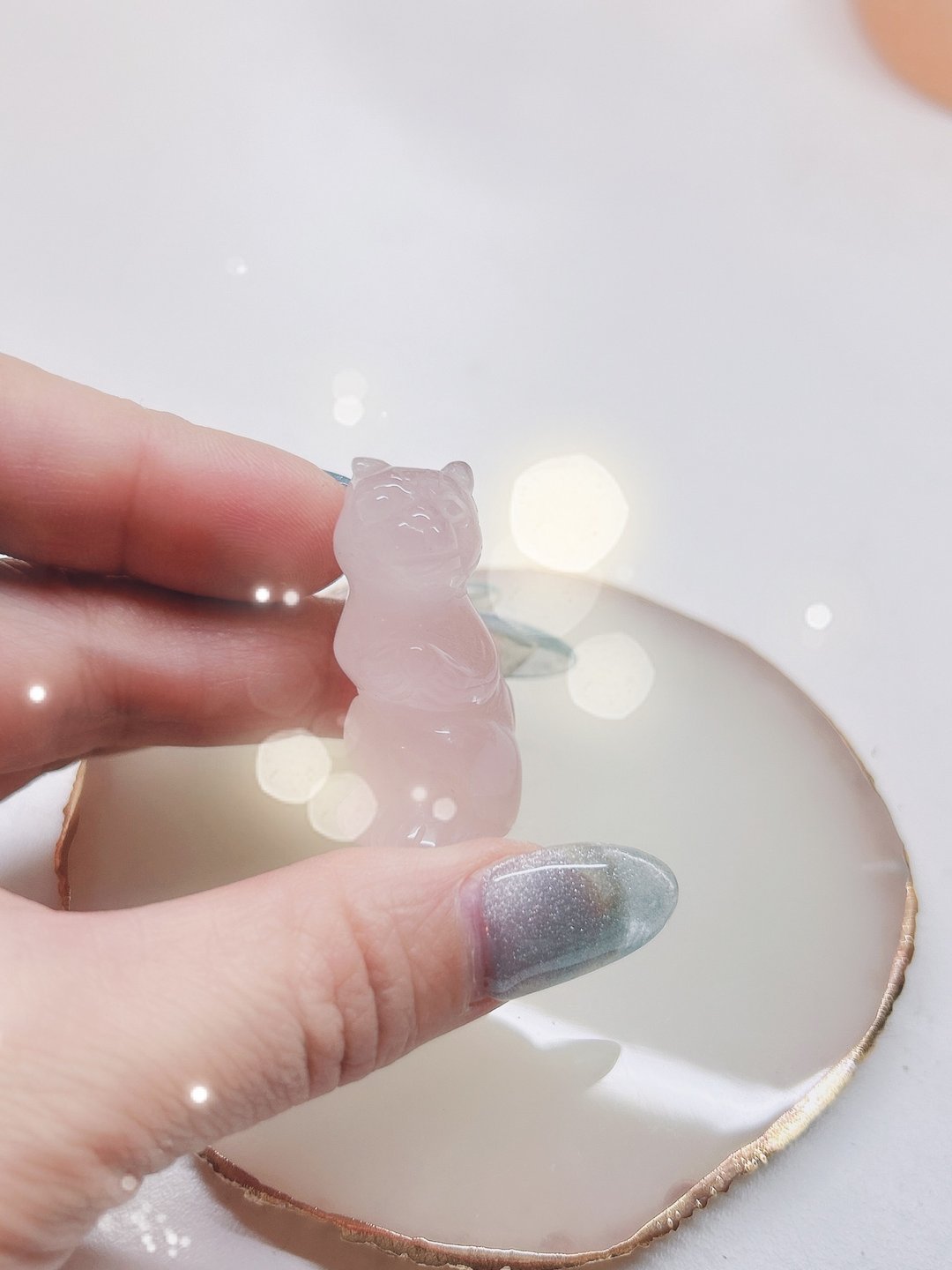 Cute cute bear QQ粉晶熊 - 其他 - 半宝石 粉红色