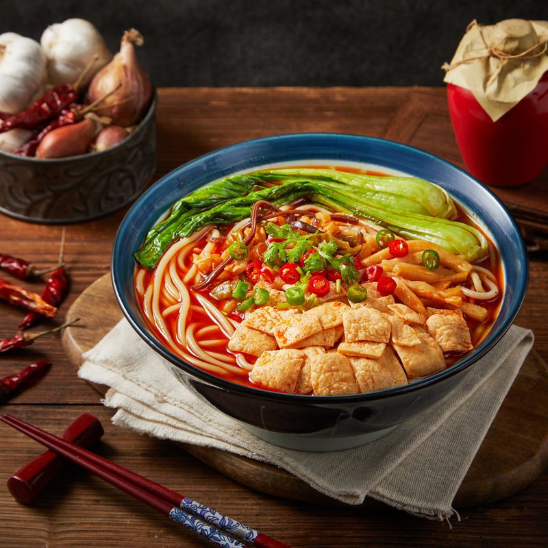 马祖老酒螺蛳粉4包 (包邮) - 面/面线/米粉 - 其他材质 咖啡色