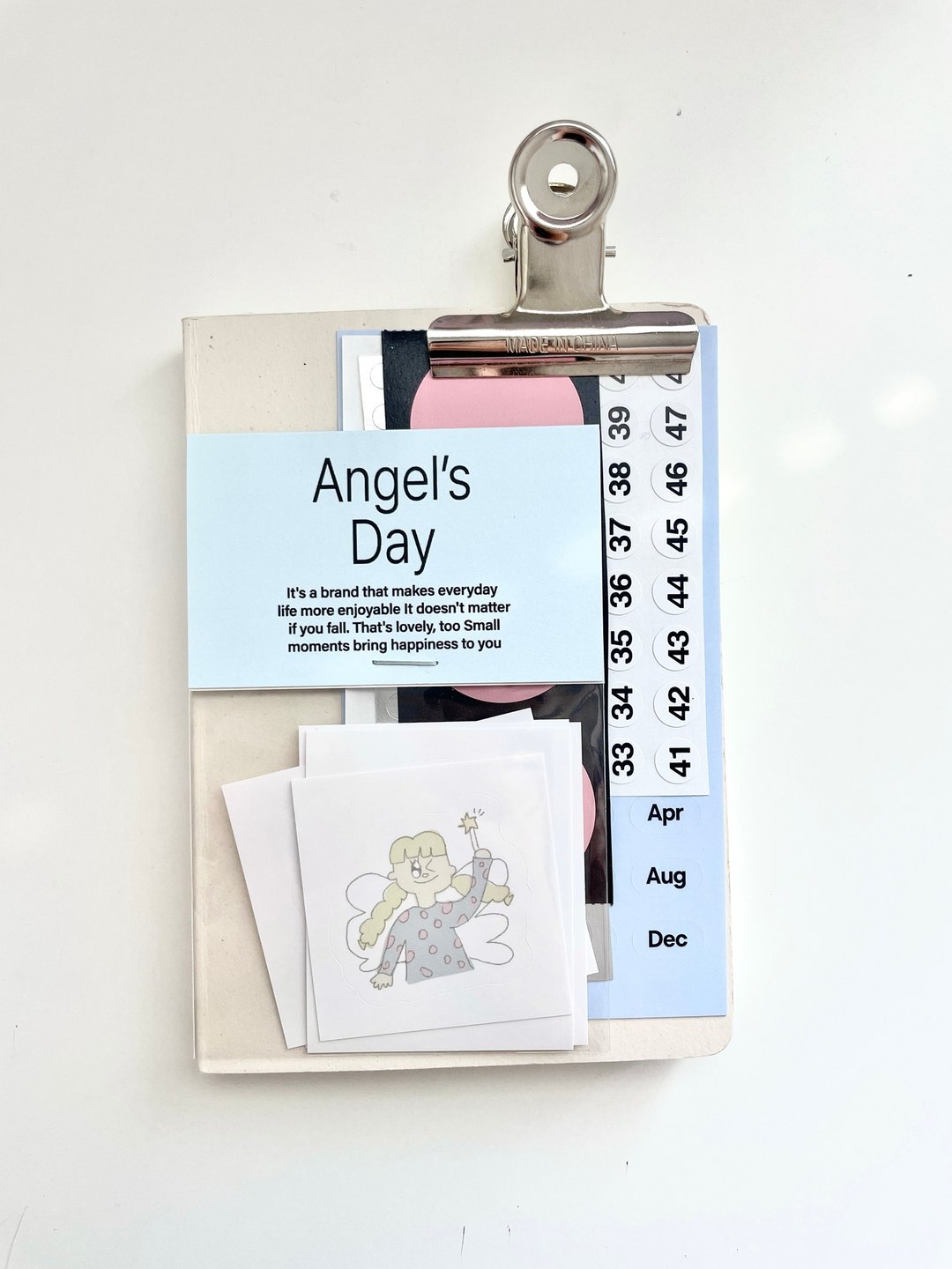 Angel's Day 贴纸组 - 贴纸 - 纸 蓝色