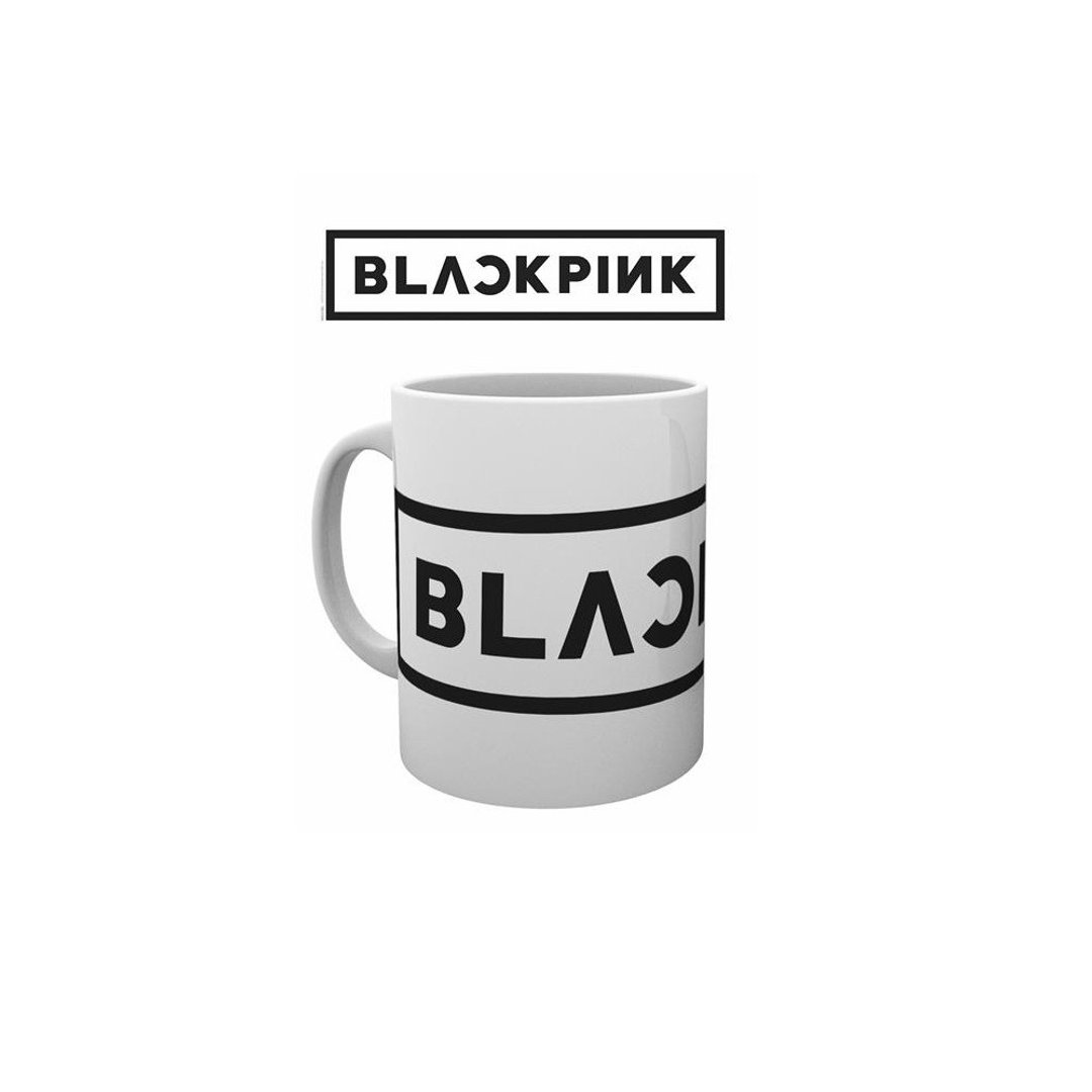 【BLACKPINK】纯白LOGO马克杯 - 其他杯子 - 陶 白色