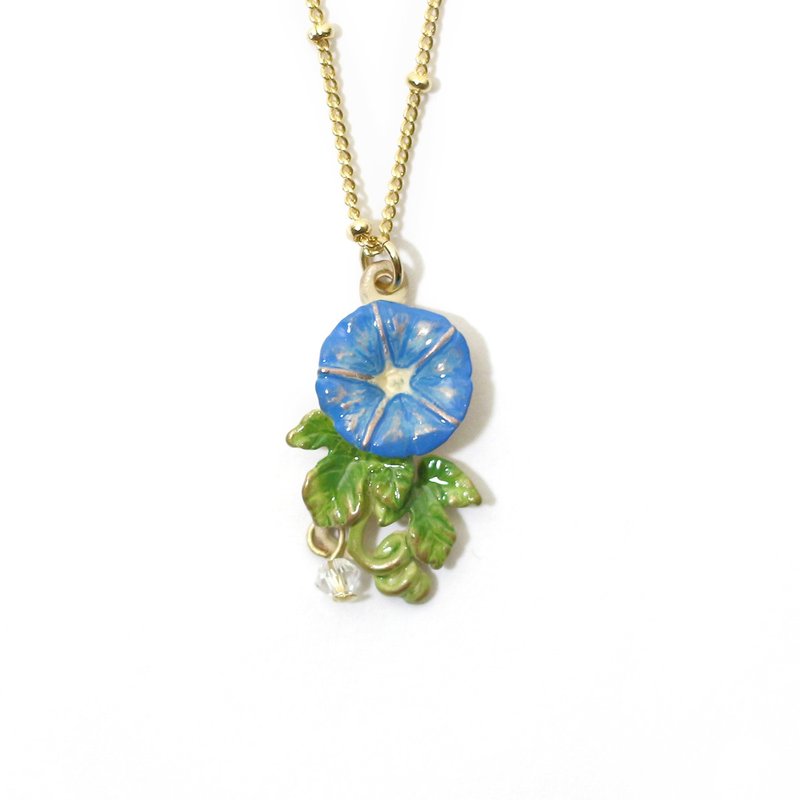 Petite Morning Glory Necklace Petite Morning Glory NE439 - 项链 - 其他金属 