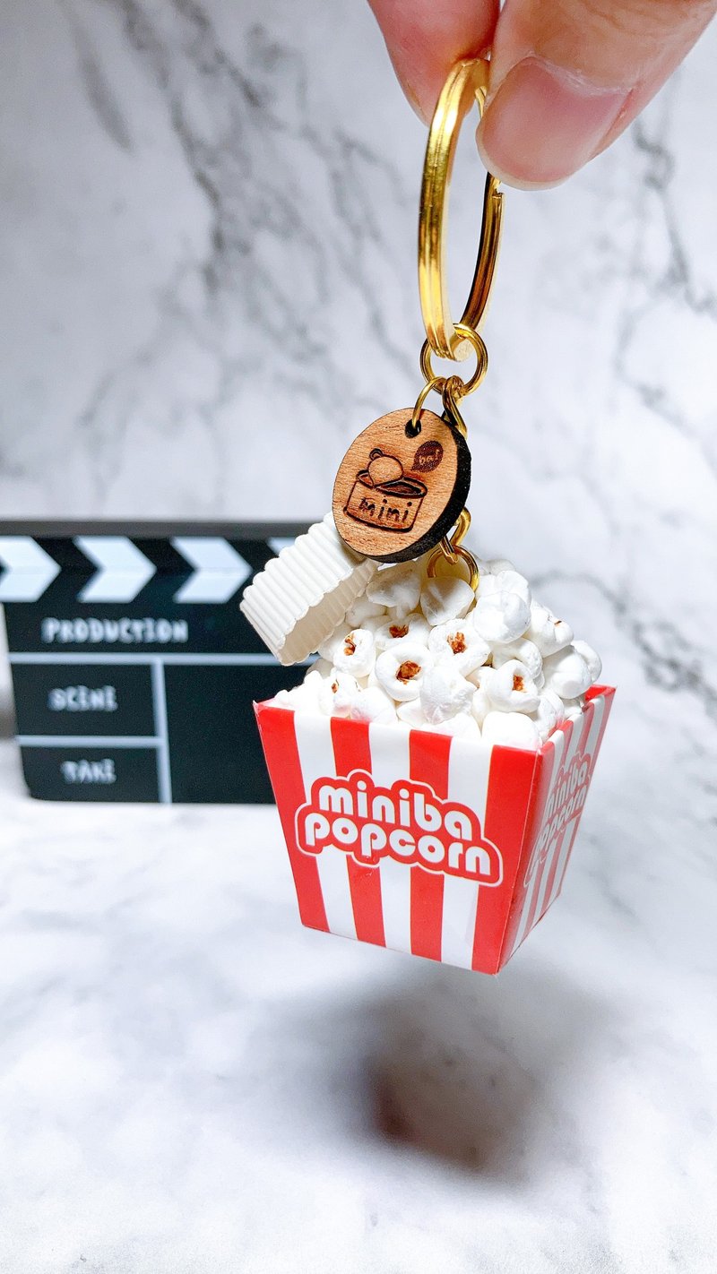 【在线】【仿真模型】爆米花桶钥匙圈/在线影片+材料包(含运) - 其他 - 粘土 