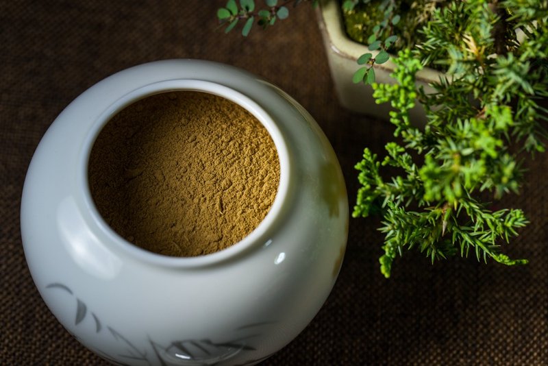 药师七佛 汉方药香粉 大藏经用香 香氛 净化  冥想 - 香薰/精油/线香 - 木头 咖啡色