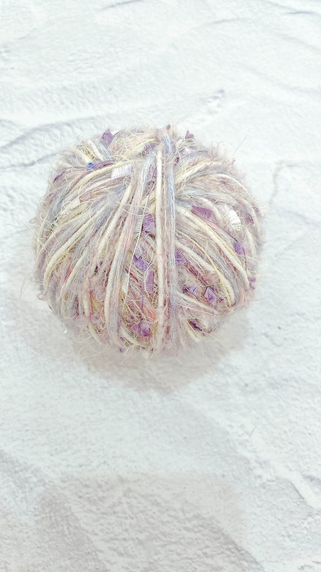 Zhi03-芋头牛奶 100g 【自混线/手染混线/特殊线/棉线/DIY/编织 - 编织/刺绣/羊毛毡/裁缝 - 棉 