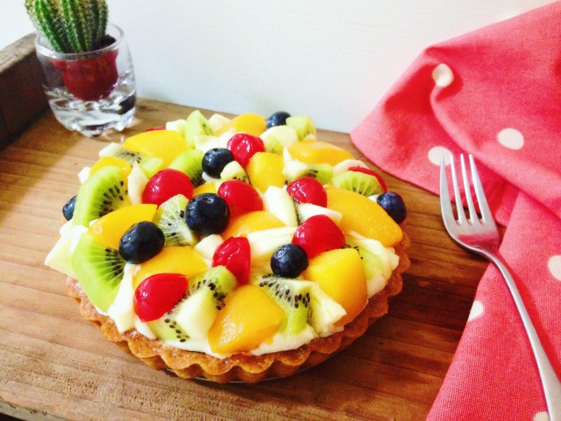 综合水果塔 - 咸派/甜派 - 新鲜食材 多色