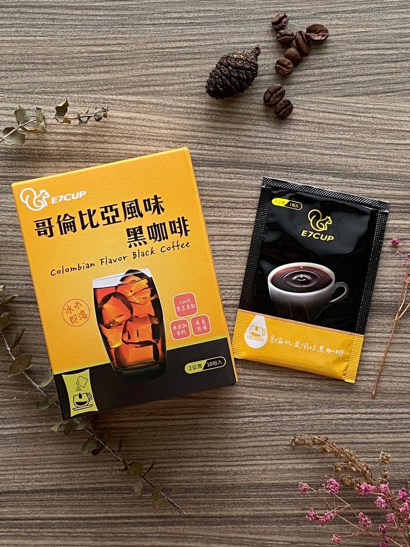 工作日志-即溶哥伦比亚风味黑咖啡(10入) - 咖啡 - 其他材质 