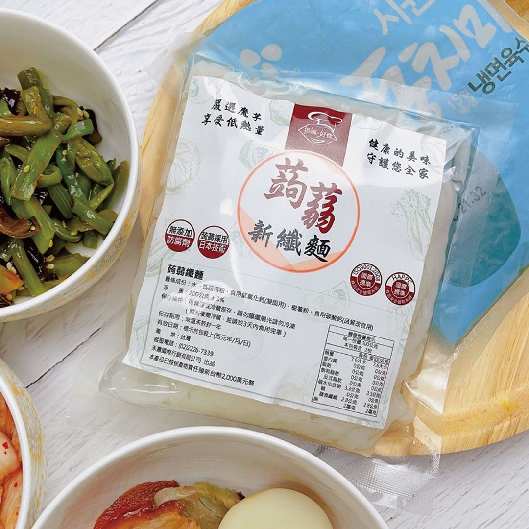 【搭嘴好食】低卡蒟蒻纤面(10包) 蒟蒻面 - 面/面线/米粉 - 新鲜食材 白色