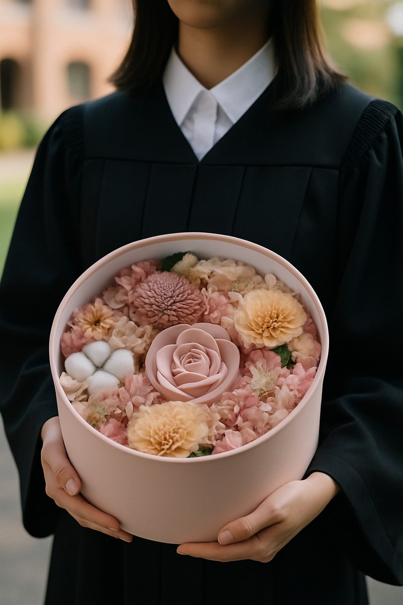 致下一段旅程 拾石毕业花盒 上司礼 谢师礼 - 香薰/精油/线香 - 其他材质 粉红色