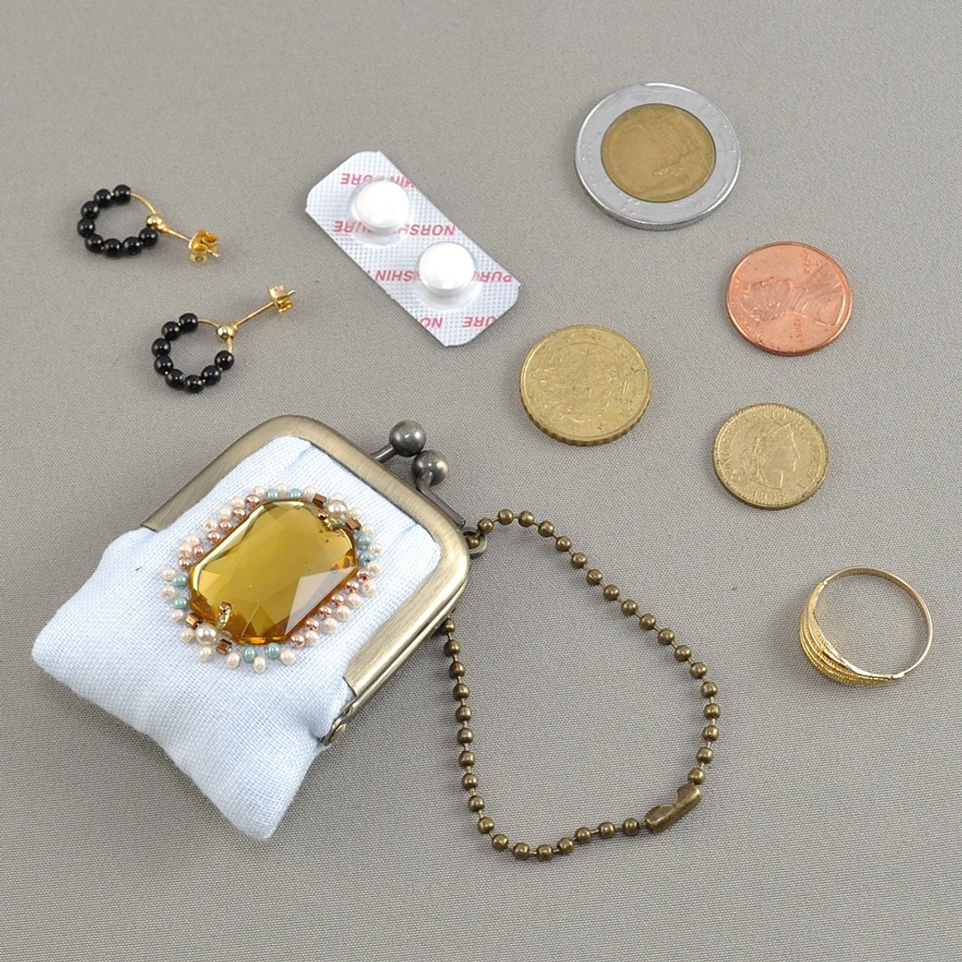 Small little bijou gauze 1 - 化妆包/杂物包 - 塑料 蓝色