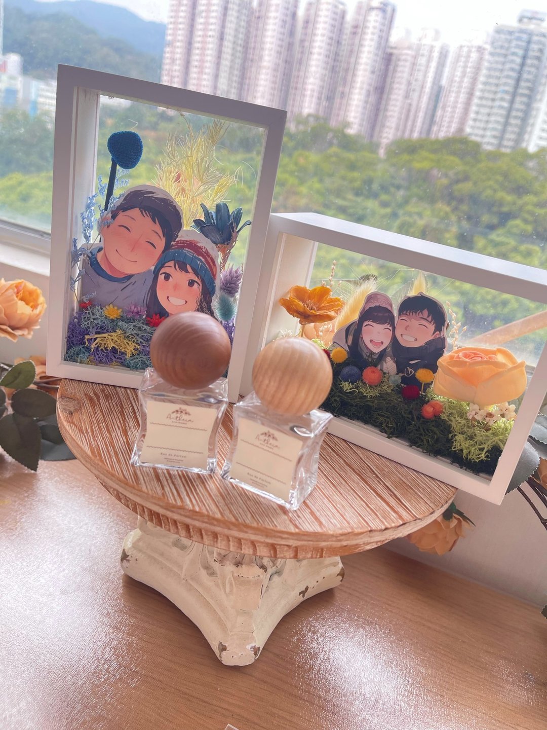 【香港花艺工作室】花艺 X 调香 - 保鲜花花架 + 香水制作工作坊 - 干燥花/捧花 - 植物．花 多色