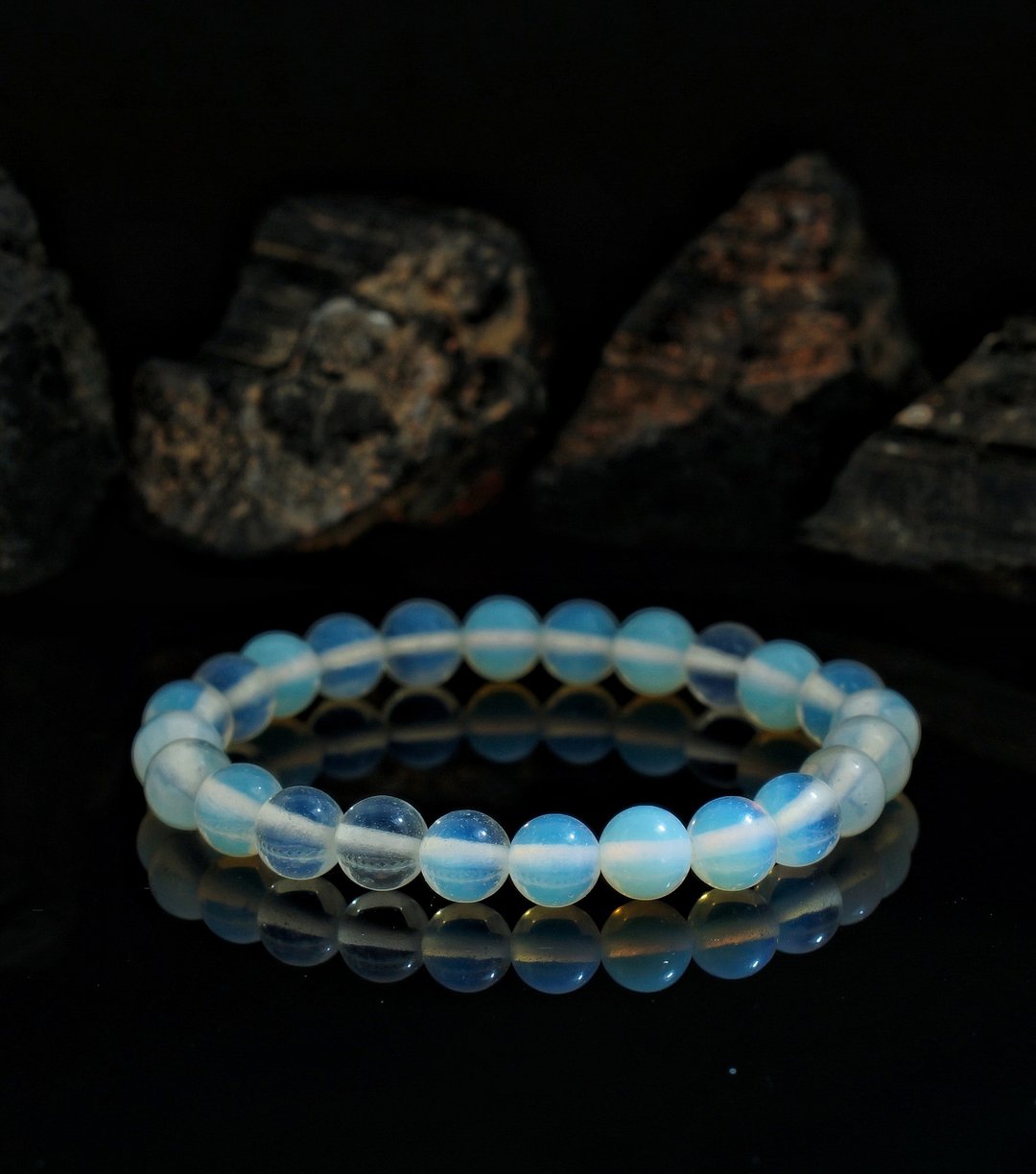 入门级蛋白石 8mm 手链 ( Opal 8mm Bracelet ) - 手链/手环 - 宝石 
