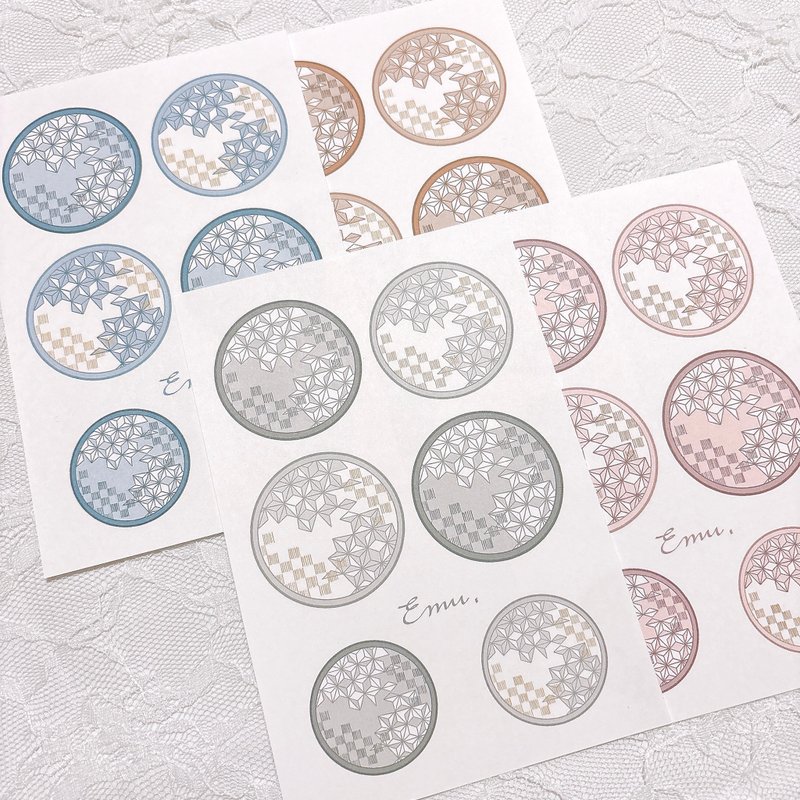 日式图案纸 张 -010- - 其他 - 纸 多色