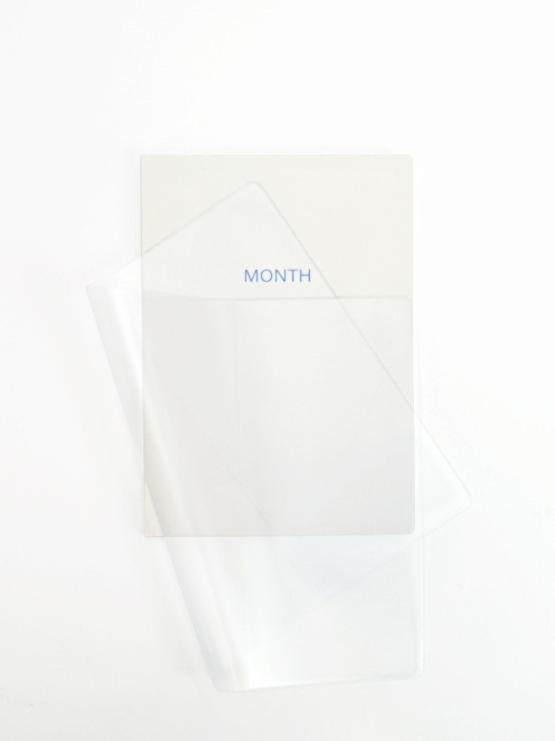 undated planner cover・无时效计划本 雾面书套 - 书衣/书套 - 塑料 透明
