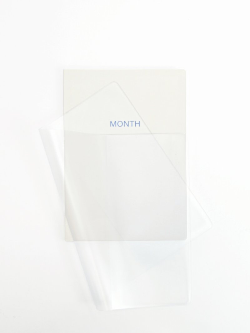 undated planner cover・无时效计划本 雾面书套 - 书衣/书套 - 塑料 透明