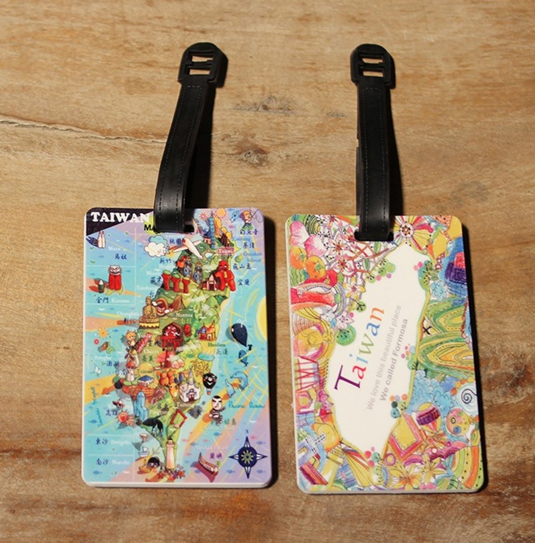 JB Design文创行李吊牌-2入 组合优惠 - 吊饰 - 真皮 