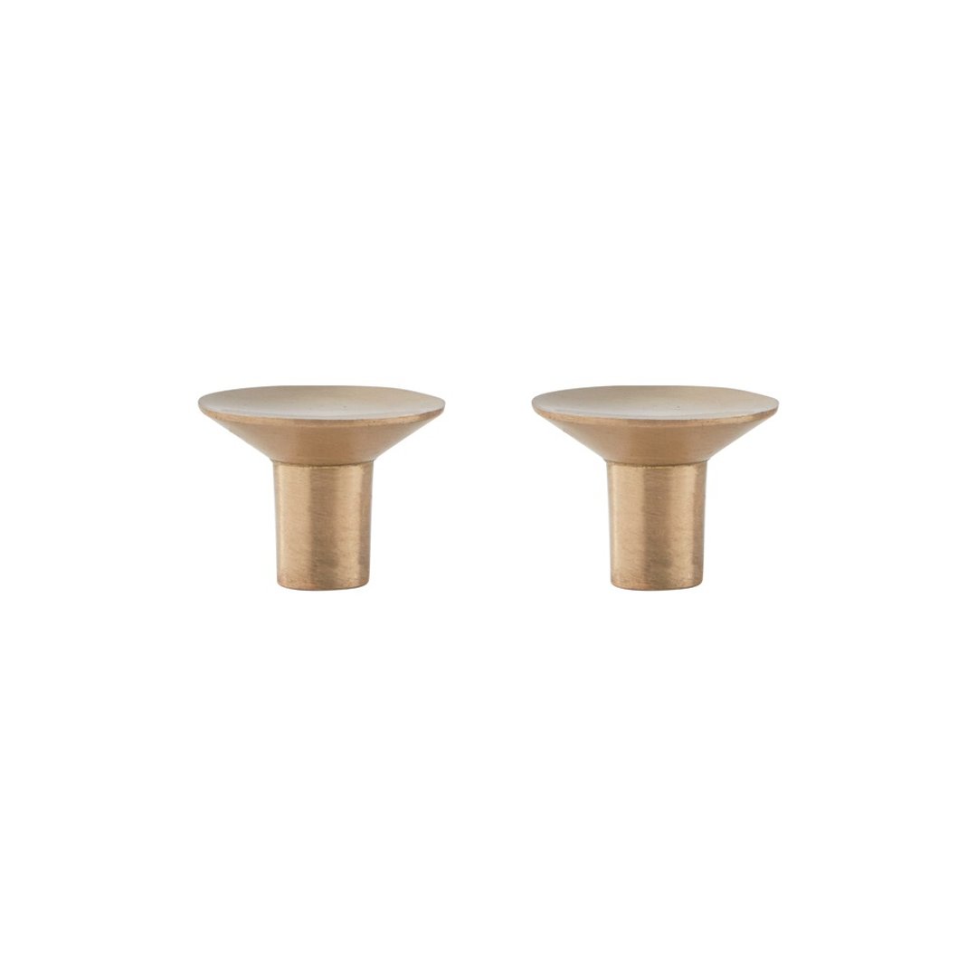 OYOY Rina Hook 圆形挂勾-小 / 2pcs - 衣架/挂勾 - 其他金属 黄色