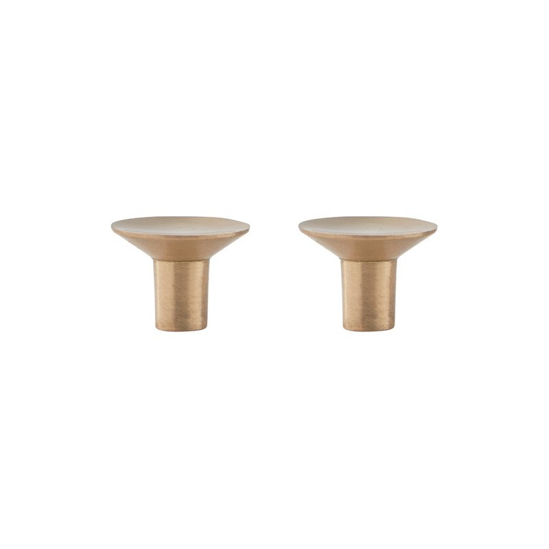 OYOY Rina Hook 圆形挂勾-小 / 2pcs - 衣架/挂勾 - 其他金属 黄色